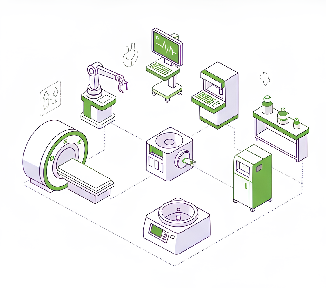 Medical Equipment Illustration